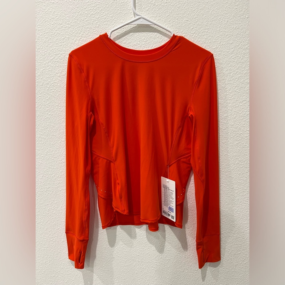 Lululemon UV-Protection Fold-Over Running Long Sleeve